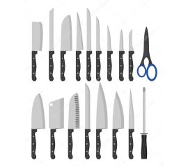 Ножи, ножницы, ножеточки для общепита