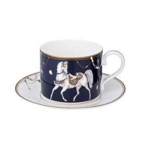 Чайная пара 300мл, 2пр,  HORSE CLUB,  LEFARD п/уп