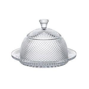 Блюдо с крышкой 20см, DIAMANT серия Glass Legend п/упак