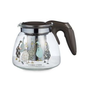 Чайник заварочный 900мл с фильтром FAMILY FARM п/упак