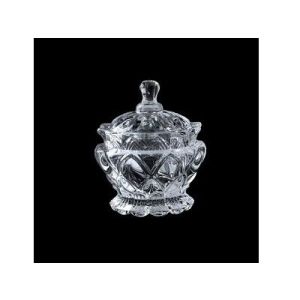 Сахарница/варенница с крышкой стеклянная TG1003 уп.48