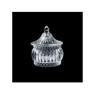 Сахарница/варенница с крышкой стеклянная TG047-4. уп.72