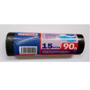 Мешки для мусора 90л. 15 шт. Помощник № 1-Люкс
