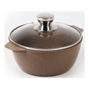 Кастрюля 1л АП Гранит brown арт. 41806