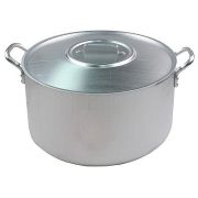 Кастрюля 20л, алюм. с крышкой, МШ-014
