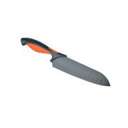 Нож кухонный сантоку 17см, нерж.сталь с антиналипающим покрытием,SATOSHI Фрей