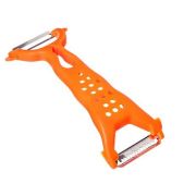 Овощечистка 2 в 1, пластик.ручка 12/144