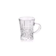 Набор кружек 95мл 6шт стекло (h-7,7см, d-5,9cм.) DM269