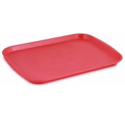 Поднос столовый 355х470мм Общепит красный М211