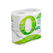 Туалетная бумага 3сл. OVA DeLuxe упак.4шт.