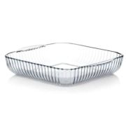 Форма для СВЧ 3,2л, 28*28*6мм, квадратная, без крышки, BORCAM 59394/1081320/1069287