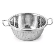 Дуршлаг 24*10см 3,6л с ручками, плоское дно, нерж	AST-005-ДГ-24 ОБЩЕПИТ
