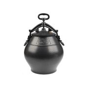 Казан-скороварка 30л АФГАНСКИЙ с ручками черный, алюм, вес 6,7кг, Размеры: 330 x 500 x 330