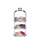 Набор емкостей 3-х ярусн.по 220мл с крышкой VILLA PATISSERIE