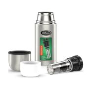 Термос 1000мл (32ч) узк. горло, пробка с ситечком, 2 чашки BIOSTAL-ОХОТА