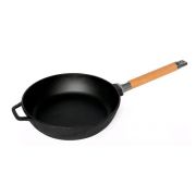 Сковорода 280см, h 66 чугунная со съемной ручкой ГАРДАРИКА 0328