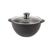 Казан 5л, ст. крыш. АП Гранит black арт.55802