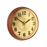 Часы настенные 257*257*49мм пластик, круг MIRRON