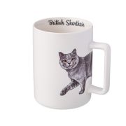 Кружка 400мл BRISH SHORTHAIR 8*7*10.8см LEFARD фрф, подар.упак