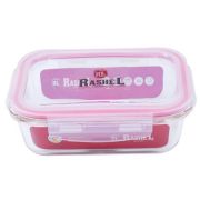 Контейнер 1040мл прямоуг. из жаропрочного стекла с пластиковой крышкой R-104/7