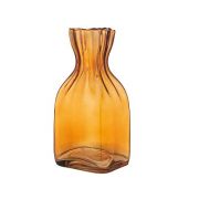 Ваза 15*12*30см CANDY AMBER стекло
