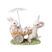 Статуэтка 17*8,5*17см КРОЛИКИ, полистоун