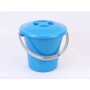 Ведро 5л Либерти с крышкой Мерное  Цвет в ассорт.С602К