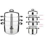 Мантоварка-пароварка четырехуровневая 30см, нжс