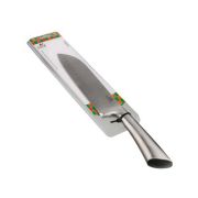 Нож кухонный 180/320мм (лезвие 45мм) сантоку с мет. полой ручкой ФЕРРА AST-004-НК-203