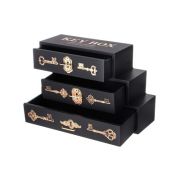 Шкатулки с ящичками 30*11*20см