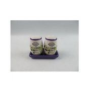 Набор для специй 3пр.на подставке ОЛИВКИ керам. под.упак. (1/72) MFK21034