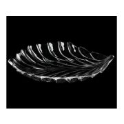 Блюдо овальное ''Листок'' 21 см, стеклянные LXP101