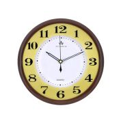 Часы настенные 270x270x30мм Atlantis D764A brown