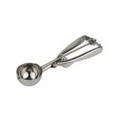 Ложка для мороженого нерж d50мм 21,5см с выталкивателем 0222