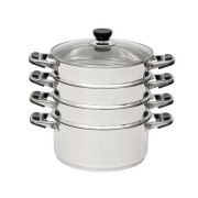 Мантоварка 24см 4 секции АЛТЫН ТРС 13,7л индукц. Дно КТ-244АТ