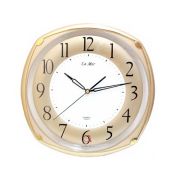 Часы настенные 361x361x45мм бежевый La Mer GD231002