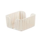 Салфетница, пластик, ВЯЗАНИЕ 140x140x85см,  М 1193,  IDEA