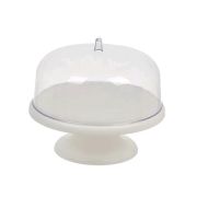 Тортница на ножке ( белый) М 1119