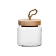 Банка 575 мл с бамбук. крышкой ВУДИ