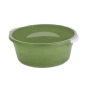 Таз 26л пищевой ''Волна'' оливковый (5)