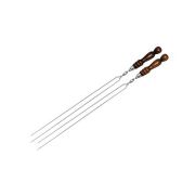 Шампур 400х0,3 мм. для грибов спица с деревянной ручкой