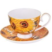 Чайная пара 250мл ''ПОДСОЛНУХИ'' (В. ВАН ГОГ) фрф LEFARDп/уп