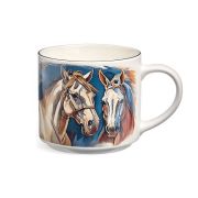 Кружка 500мл ''HORSE'' СЕРЕБРО фрф LEFARD п/уп