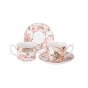 Чайный набор 4пр, на 2 перс, 230мл SENTIMENT фрф Lefard п/уп