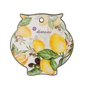 Подставка под горячее 16*16*1см ''ЛЕМОН ТРИ'' AGNESS керам п/уп