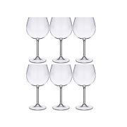 Набор бокалов для вина 570мл, 6шт, GASTRO/COLIBRI стекло,  Crystal Bohemia Чехия, п/уп
