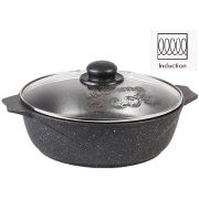 Жаровня 4л (28см) АП Гранит black Induction Pro