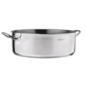 Кастрюля 18,0л (d40см, h15см) низкая [ОБЩЕПИТ] б/крышки ТРС КТ-ОБ-18Н