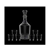 Подарочный набор 7пр. (штоф+6 стаканов 50мл.) Гладкий 1430