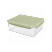 Контейнер 5,4л герметичн для СВЧ SMART LOC прямоуг, зеленый 433116709 Phibo/Бытпласт